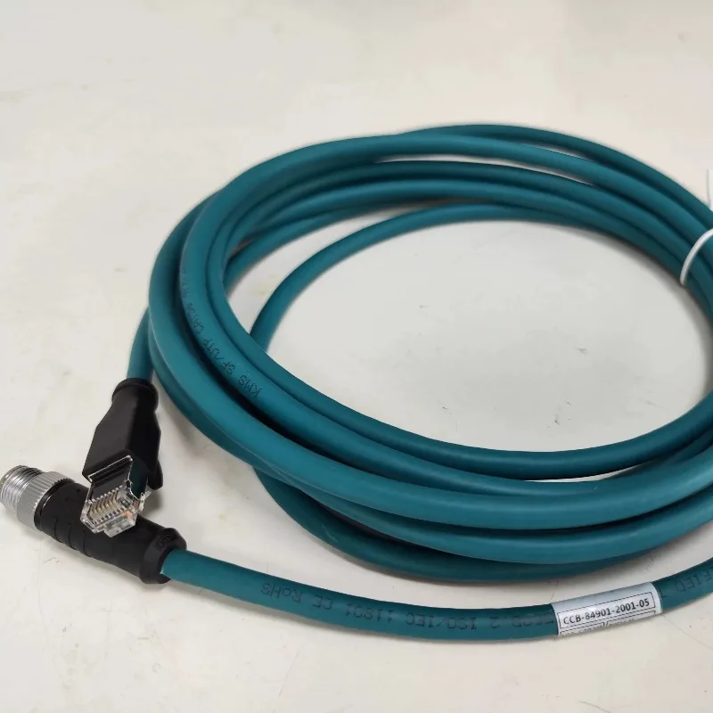 For COGNEX Compatible High Flexible Shielded Drag Chain Network Cable CCB-84901-2001-02/05/10/15