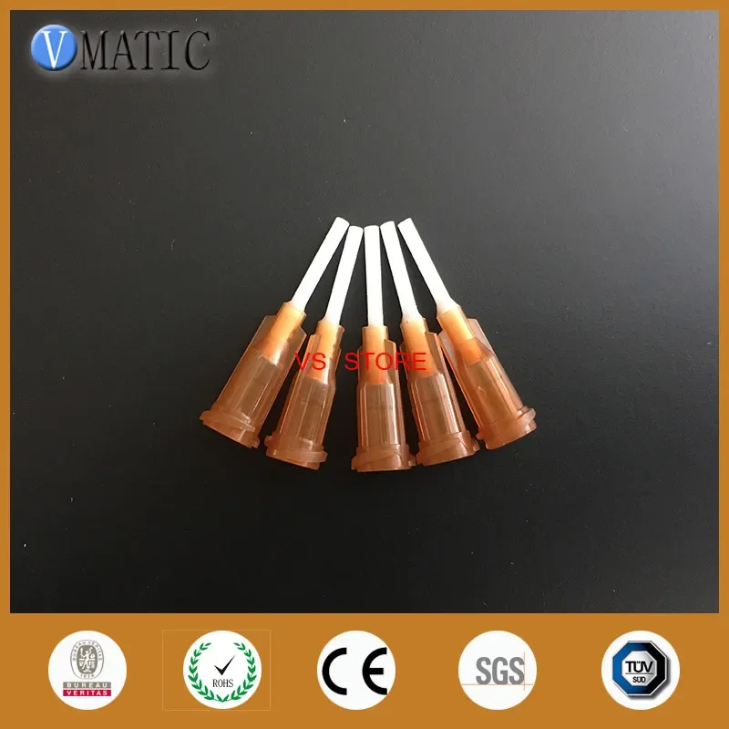 

Free Shipping Quality 100Pcs 15G 1/2'' Inch Pp Flexible Dispensing Needle Tip Dispenser Needle
