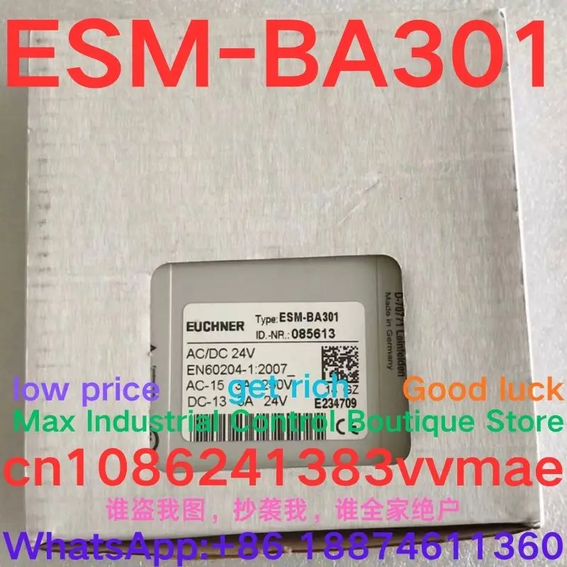 Brand New Imported Safety Relay ESM-BA301 from Germany for Electronics And Automation