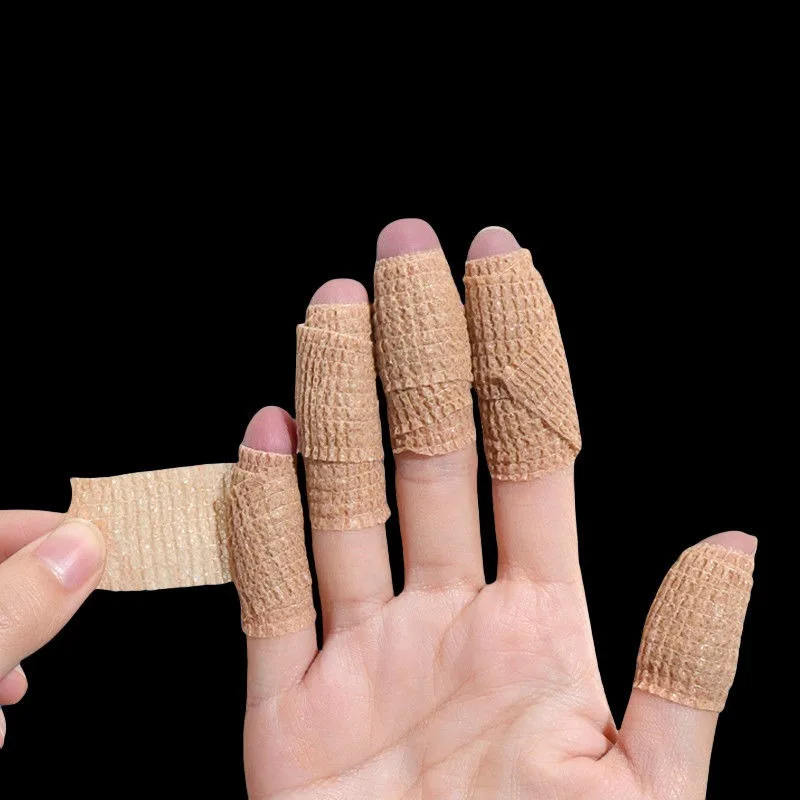 Self-adhesive Elastic Bandage Tapes Fingers Ankle Protection Makeup Tool Kits Non-woven Fabric Wraps Tape Tattoo Accessories