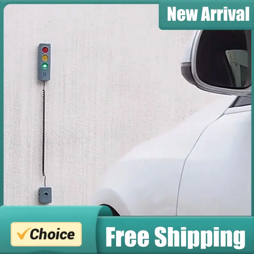 Auto Parking System Anti Collision Car Guide Sensor with Three Colors Light Parking Warning Alarm Adjustable Battery Operated