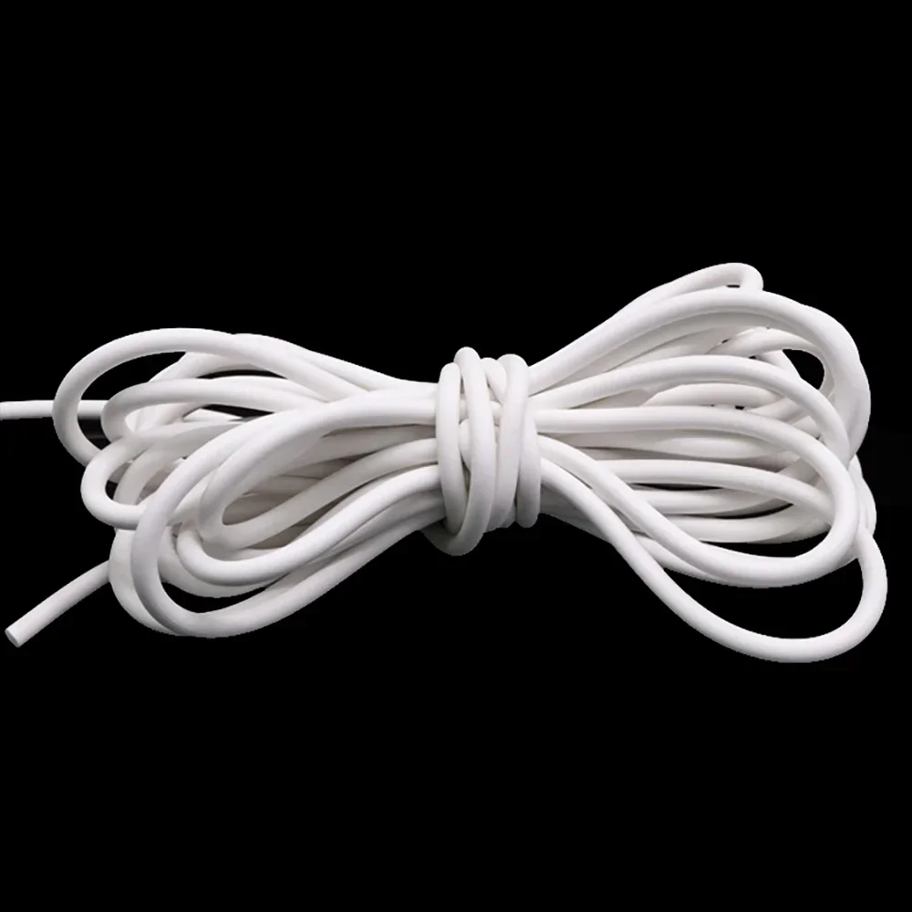 0.5mm2mm 3mm 4mm 5mm 6mm 8mm 9mm 10mm Silicone Rubber Sponge Strip White Closed Cell Circular Foam Backer Rod Seal