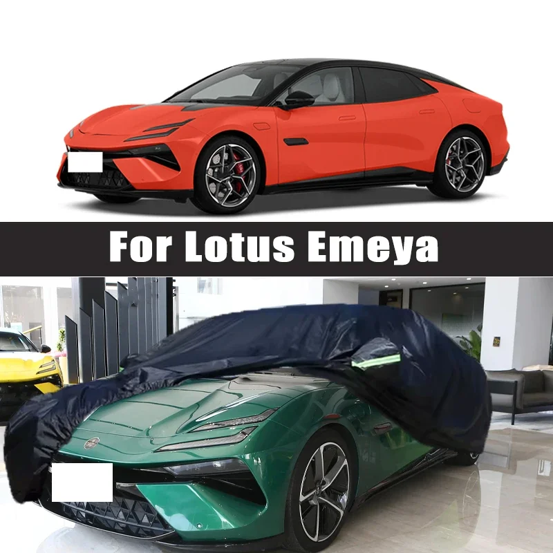 

For Lotus Emeya Outdoor Protection Full Car Covers Snow Cover Sunshade Waterproof Dustproof Exterior Protection