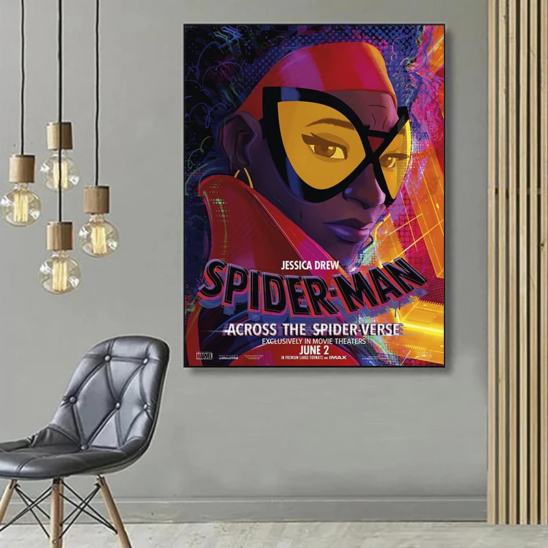 2024 New 5D DIY Spider-Man: Across the Spider-Verse Diamond Painting Kit Diamond Embroidery Color oil hand home decor