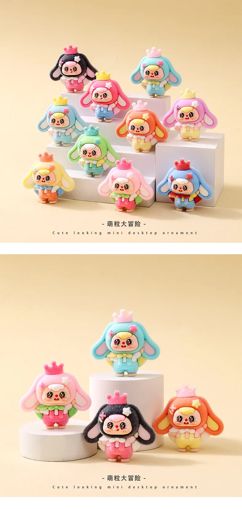 Boneca Pop-up para Bebê, Item de Decoração para Carro ou Mesa, Pequena Figura