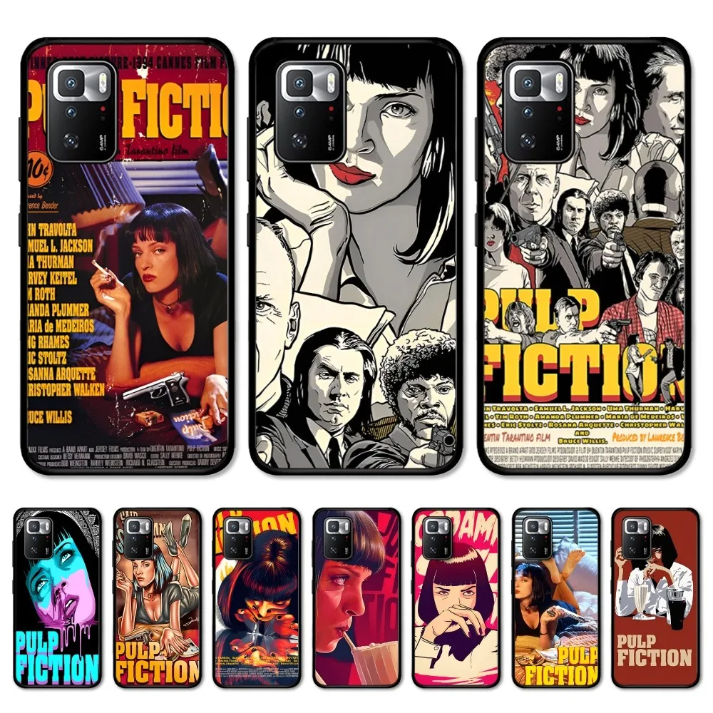 PULP FICTION MOVIE Phone Case For Redmi Note 4 X 5 A 6 7 8 T 9 9S 10 11 11S 11Epro Poco M3 pro