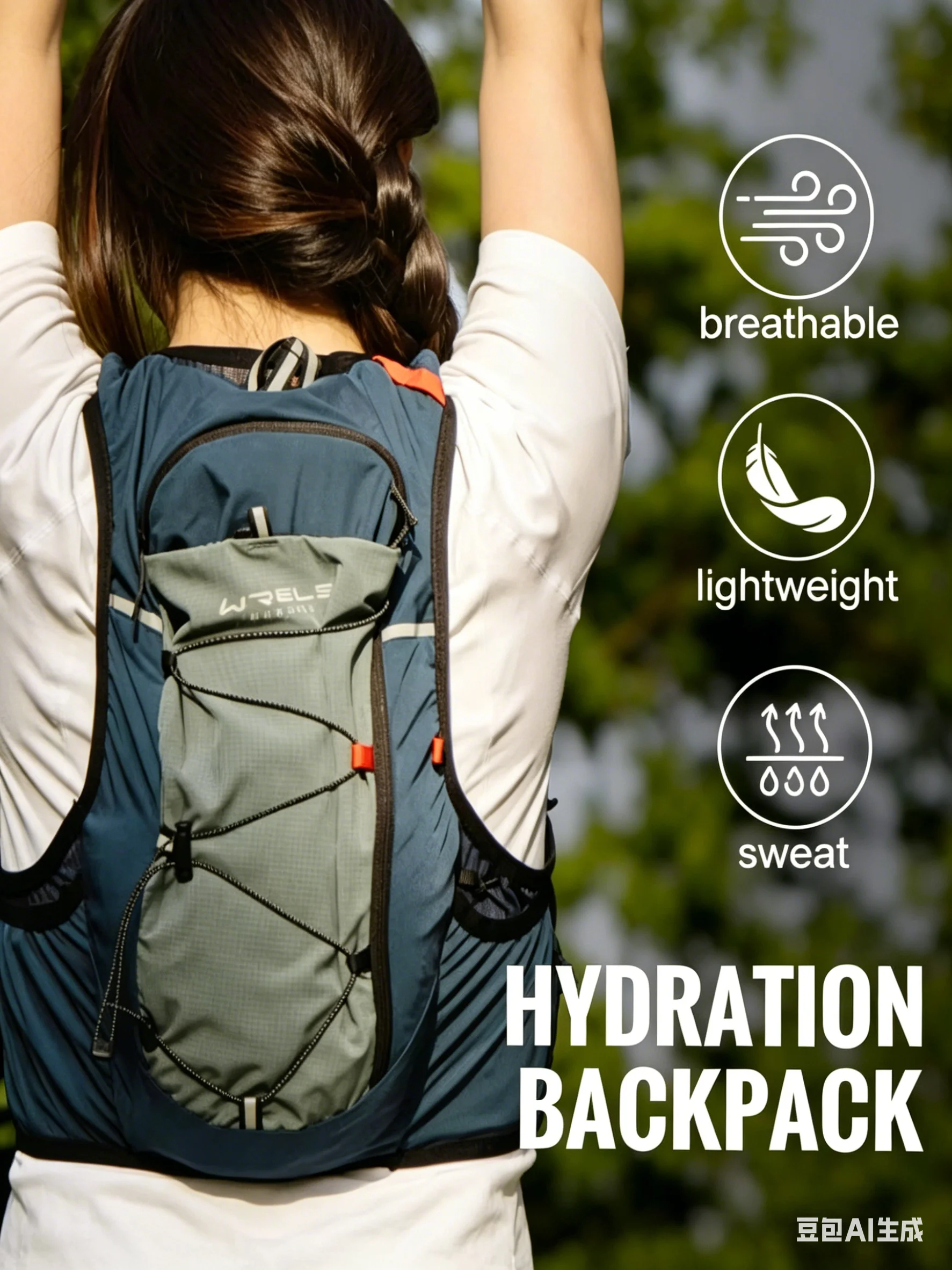 AliExpress WRELS Ultralight Backpack Hydration Vest Pack Bicycle Marathon Hiking Marathon Lightweight Water Chest Pack With Phone Storage