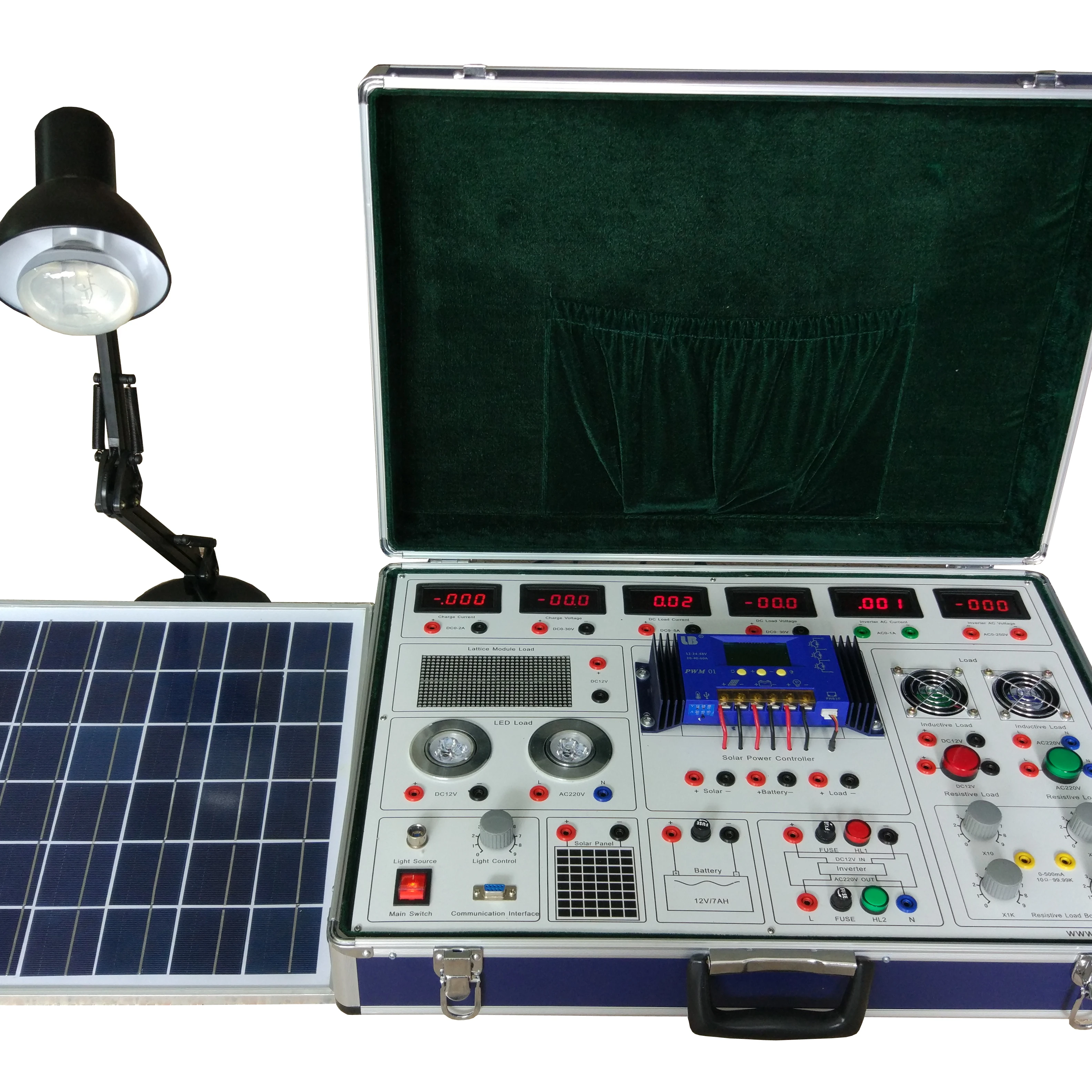 BR-W601 Solar Energy Metal Teaching Experiment Box Portable For Vocational School ISO9001 Certified 2-Year Warranty