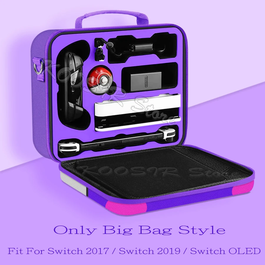 Bolsa de almacenamiento bonita para Nintendo Switch, funda de transporte con tema de Animal Crossing, accesorios para Nintendo Switch, bolsa portátil