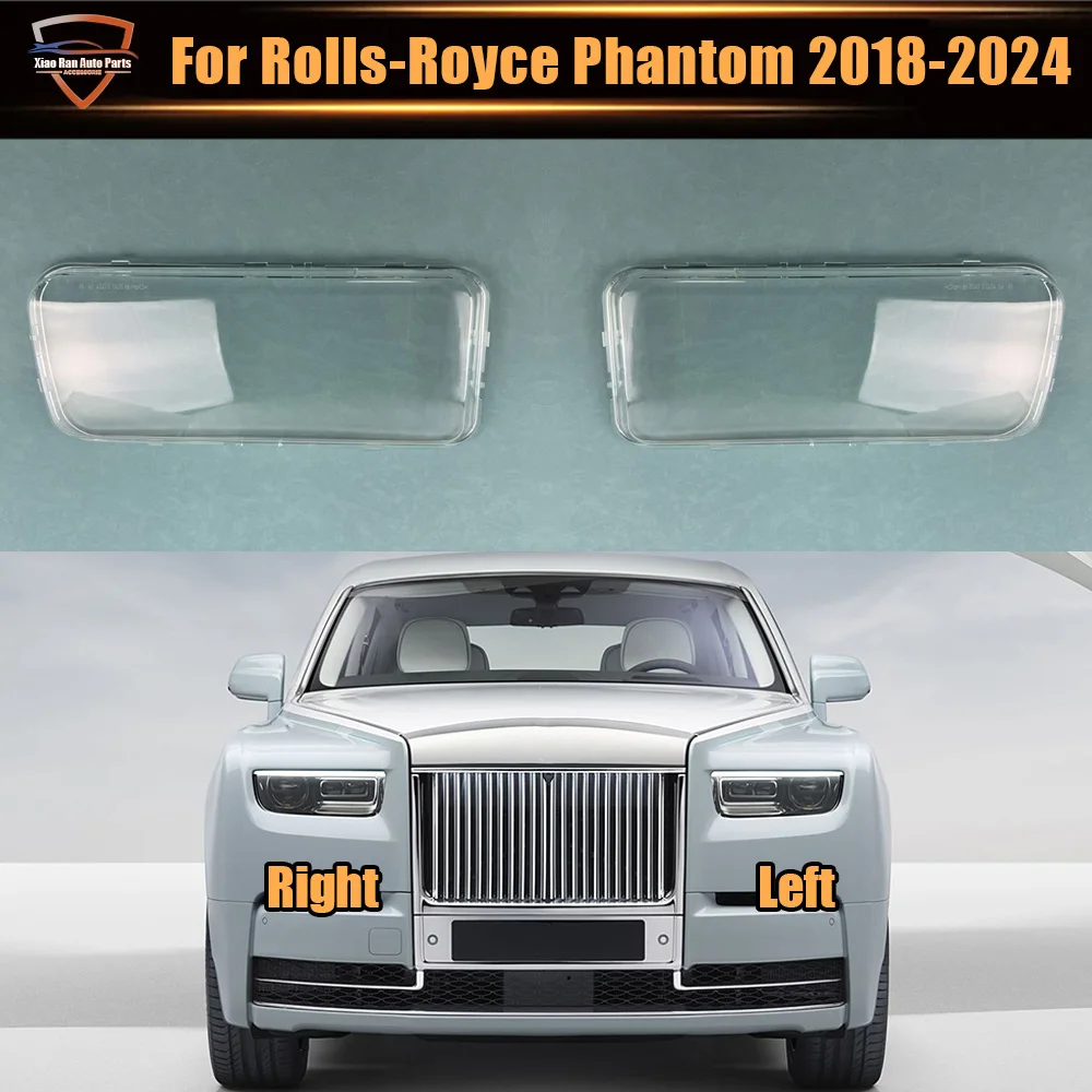 

For Rolls-Royce Phantom 2018 2019 2020 2021 2022 2023 2024 Headlamps Plastic Cover Lampshade Headlight Shade Headlamp Shell