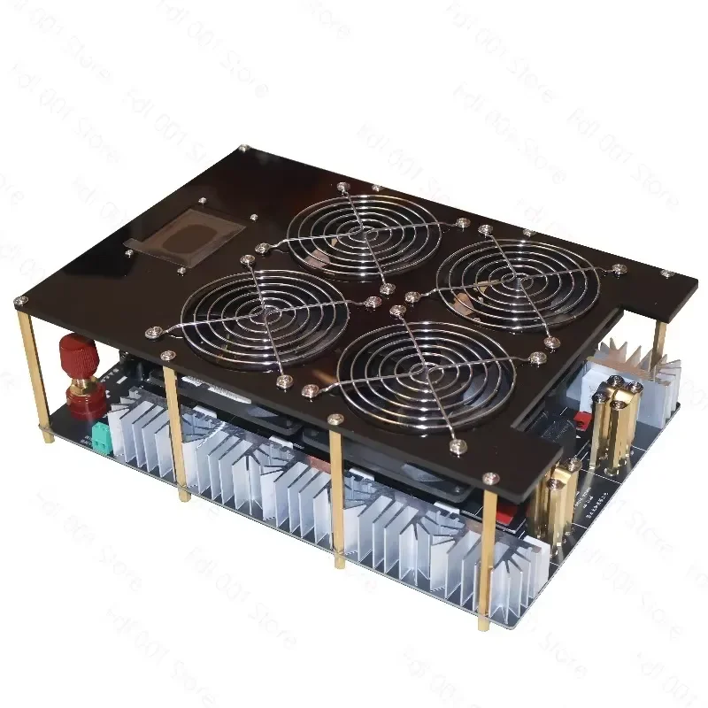 for ZVS 5000W 100A 48V High Frequency Induction Heater Kit with Coil Pump Crucible Power Supply DIY Heating Module