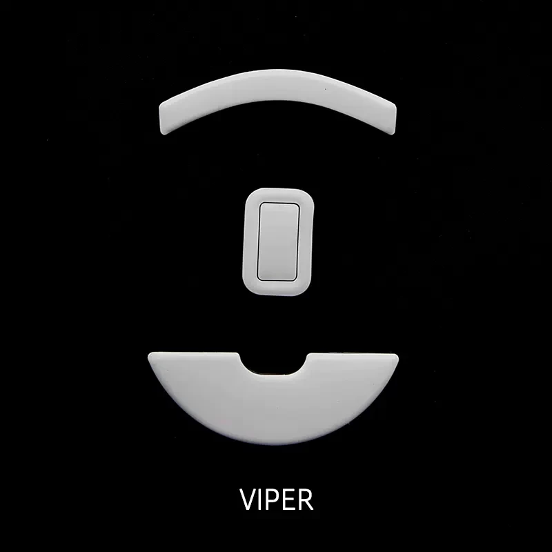 Esports Tiger Gaming Versione migliorata Mouse Pattini Piedini per mouse per Razer Viper/mini/Ultimate/Basilisk Ultimate MAMBA elite