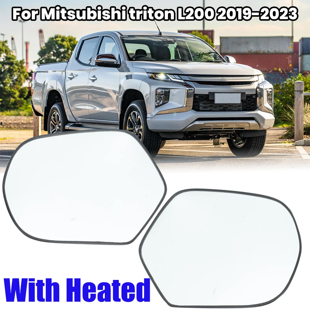 

Стеклянные линзы зеркала заднего вида для Mitsubishi Triton L200 2019 2020 2021 2022 2023, стеклянные линзы бокового зеркала с подогревом, автомобильные аксессуары