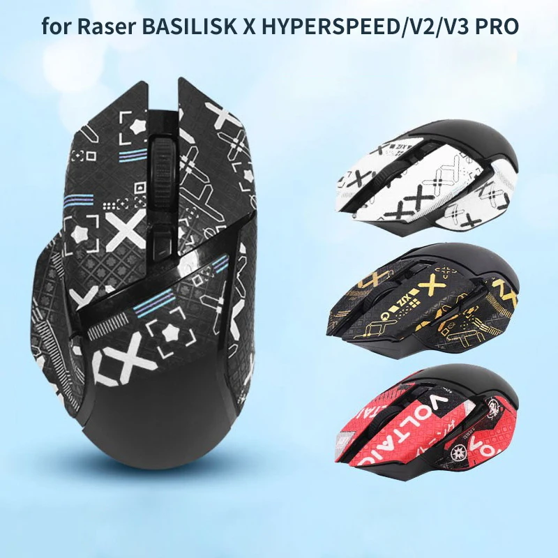 1pc Mouse Sticker per Razer Basilisk V2/V3 Viper Ultimate Viper Mini DeathAdder V2 Viper Game Mouse Decor accessori antiscivolo