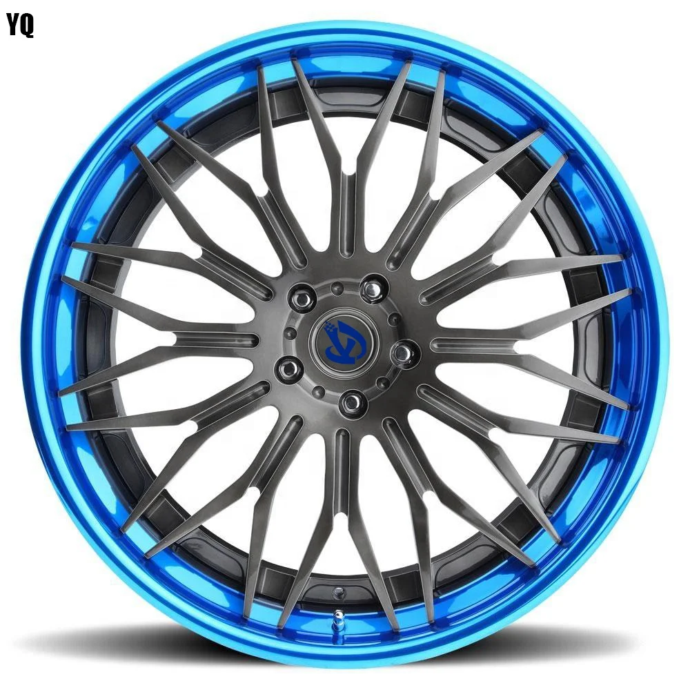 

Hot Sell 2 Piece Customization Wheels Rims 19 20 21 22 24 26 Inch Forged Rim 5x114.3 Custom Forged Alloy Car Wheels