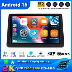 Android 15 For Mitsubishi Pajero Gen2 Montero V31 V32 V33 V43 Car Radio Auto Stereo Multimedia Video Carplay GPS Navigation