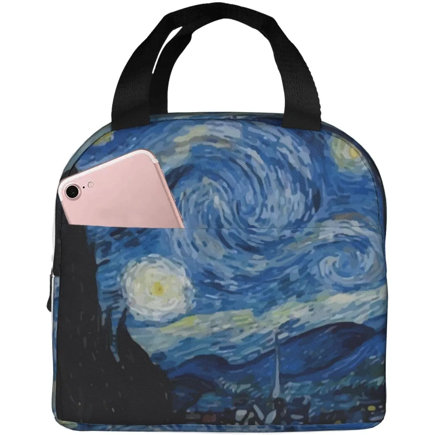 

Сумка для обеда для женщин и мужчин, изолированная коробка для завтрака для взрослых, прочная многоразовая сумка для обеда, герметичный ланчбокс, маленький и портативный