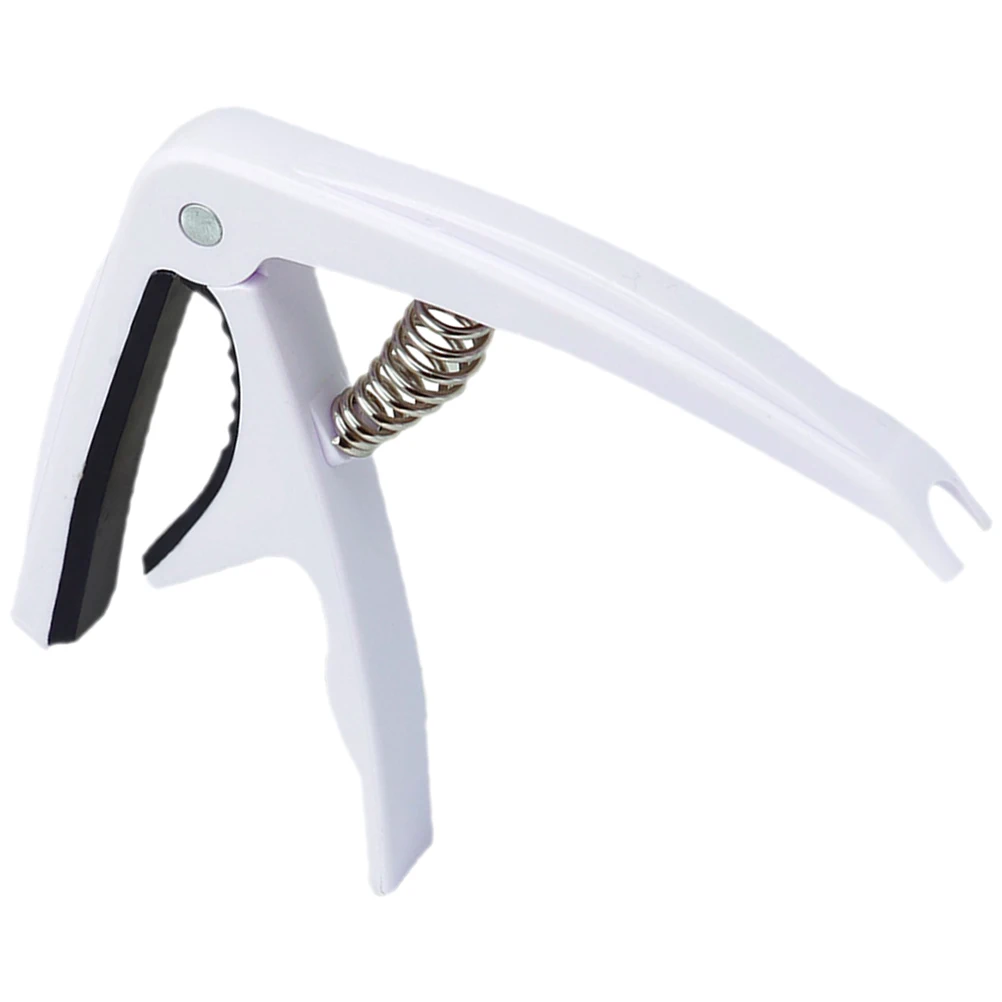 

Adjustable Spring Tension for Acoustic Electric Clip On Capo One Hand Operation Capo for Ukulele Banjo Classical Guitar Guitar