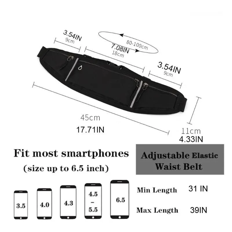 Riñonera para correr profesional, bolsa para cinturón deportivo, funda para teléfono móvil, bolsa oculta para hombres y mujeres, bolsas deportivas para gimnasio, paquete para correr