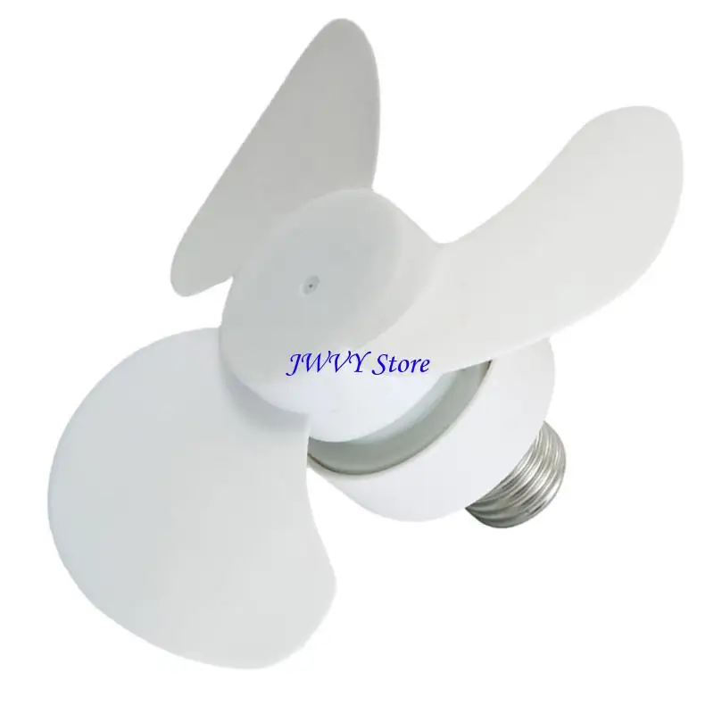 

573A E27 Screw Head 10W Living Room Bedroom Small Fan 5.5inch Cooling Fan Table Fan