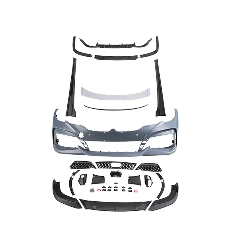 

Yofer Car Front Rear Bumper Lip Diffuser Side Skirts Spoiler Parts Bodykit for 3 G20G28