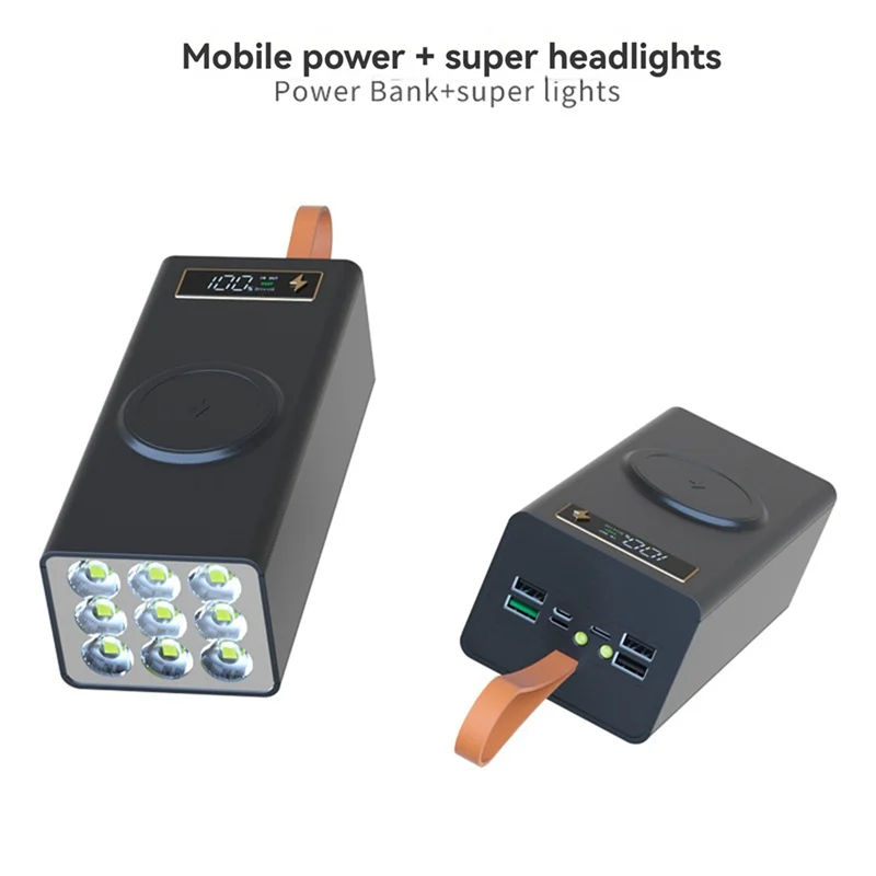 Portable DIY Power Bank Case For 21*18650 Batteries Portable External Battery Box For Mobile Phone Charging D21