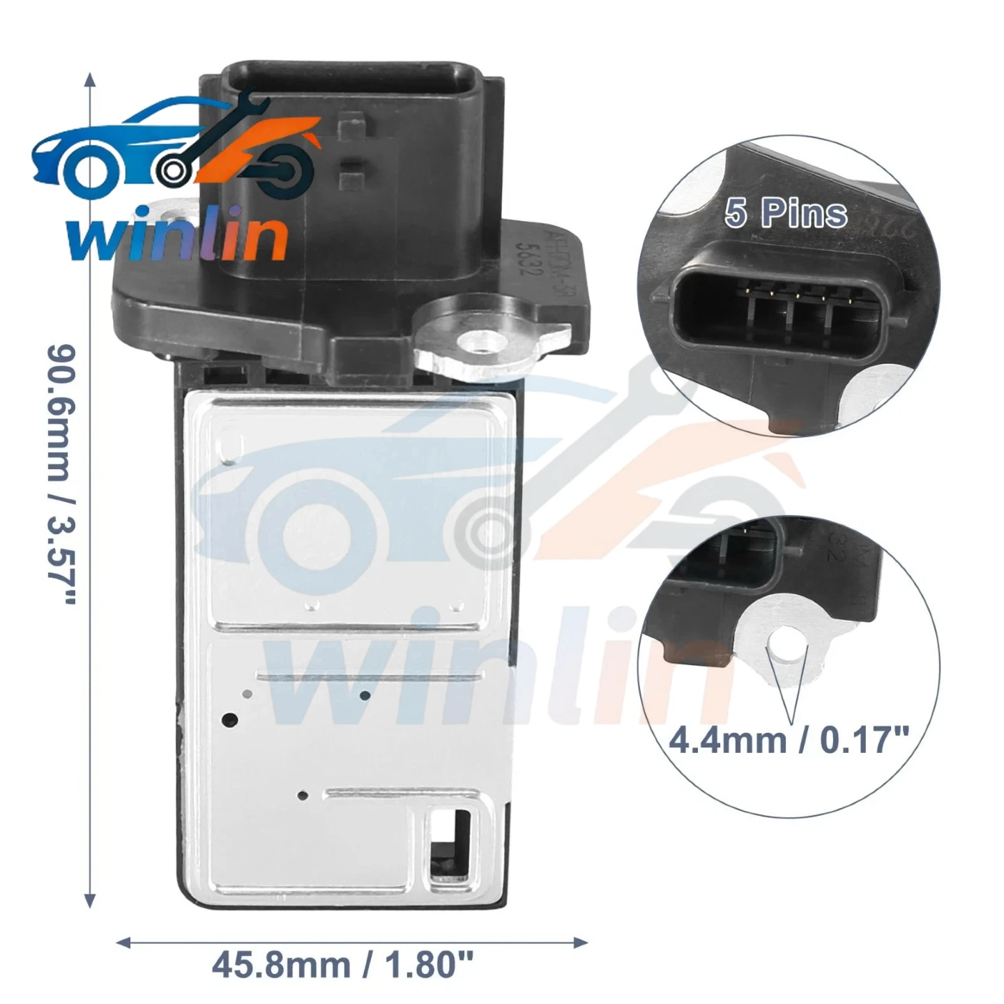 MAF Mass Air Flow Sensor AFH70M-38 22680-7S000 226807S000 for Nissan Altima Sentra X-Trail Maxima GT-R Murano Pathfinder