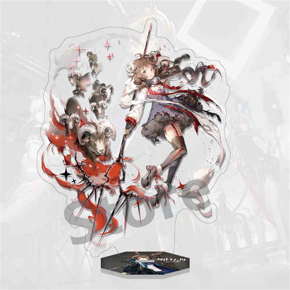 Game Arknights Acrylic Stand Creativity Desktop Standing Plate Model Put up a birthday present 15cm