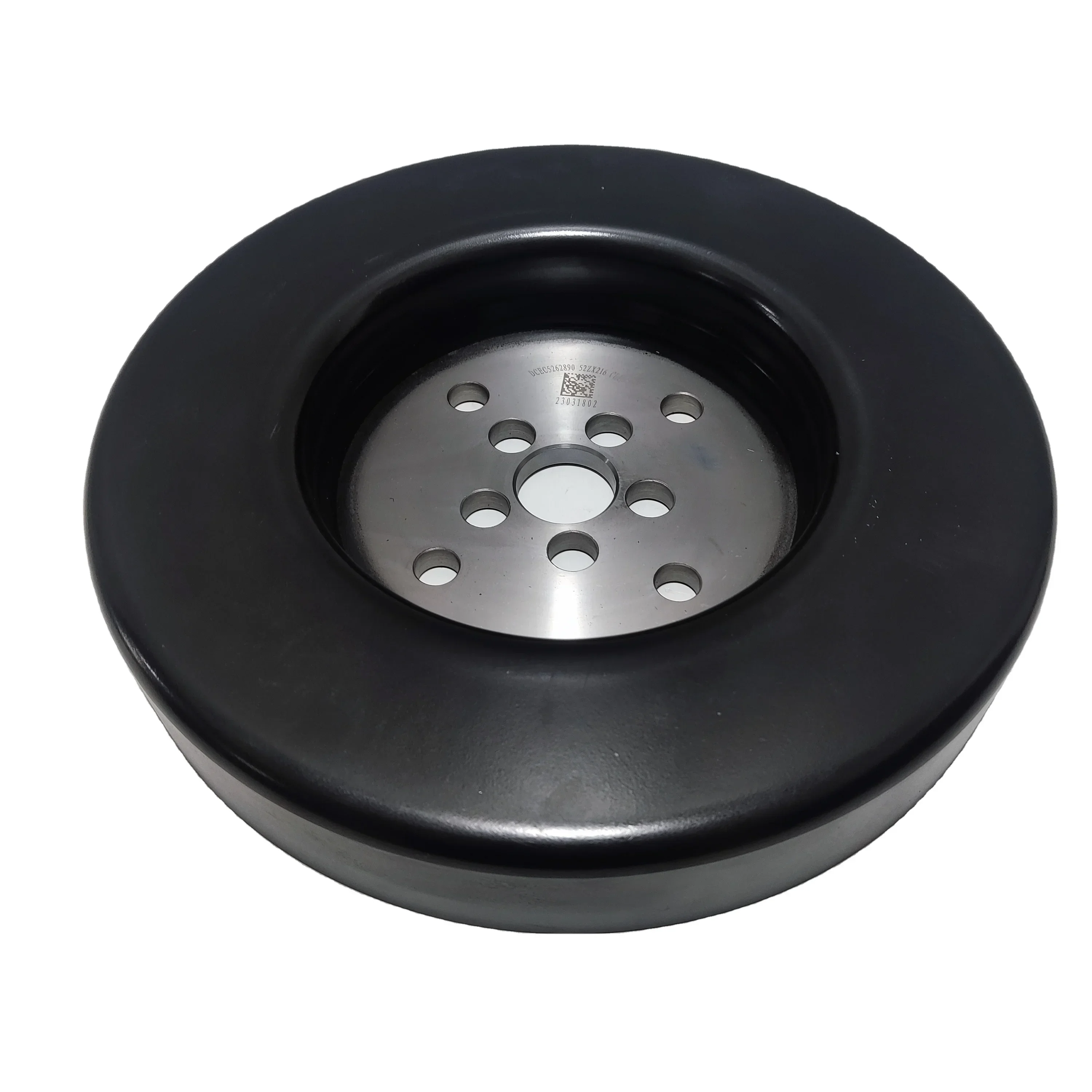 5262890 High performance Backhoe Loader engine spare parts vibration damper 4947618 5262890 for cummins B7 engine
