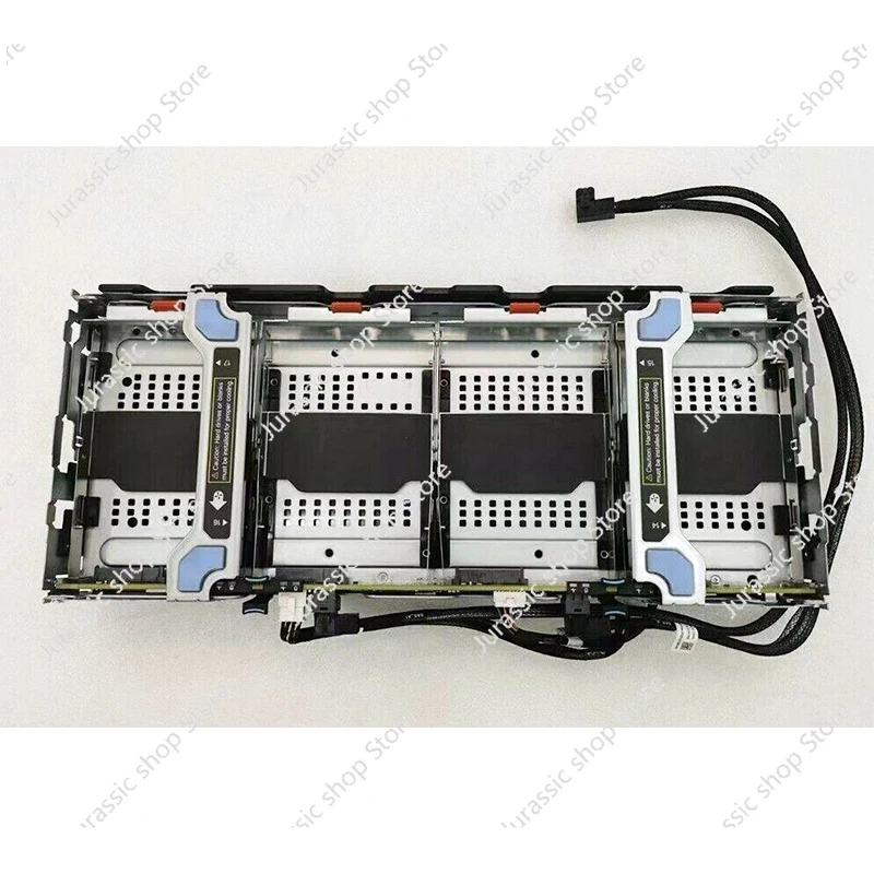 

FOR PowerEdge R740xd 4x 3.5" HDD Mid Bay Tray Kit 02MP1D 2MP1D + Cables