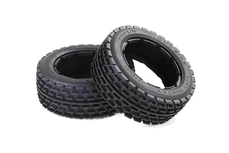 Front Rear Off Road Tires For 1/5 HPI Rovan Rofun KM  Baja 5B SS RC Car Update Parts