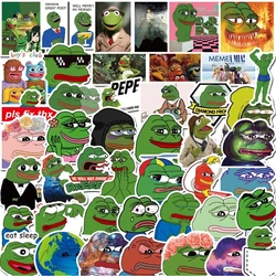 Desenhos animados Meme Engraçado, Pepe The Frog, Decalque, DIY, Diário, Bagagem, Bicicleta, Impermeável, Graffiti Adesivo, Brinquedos para Criança, Presente, 10, 30, 50Pcs