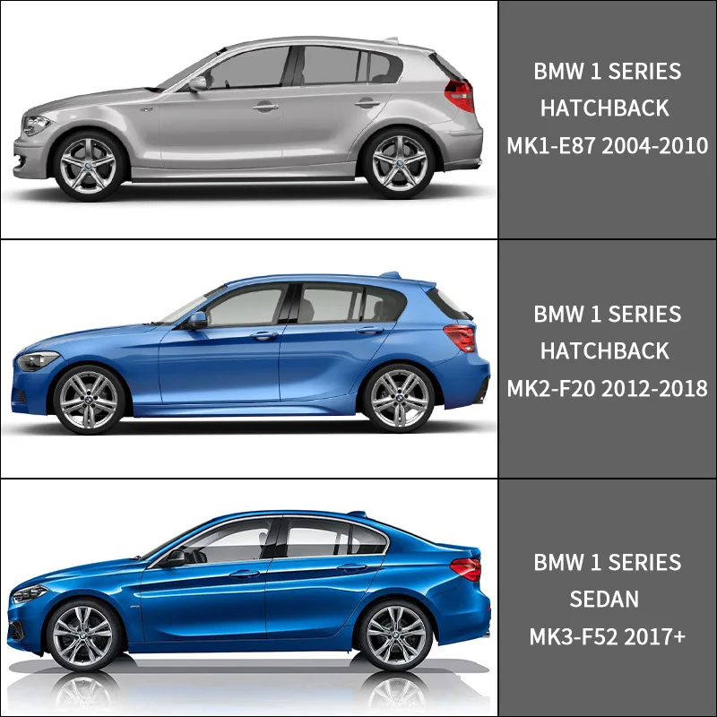 Suitable for BMW 1 Series Rain and Rain Shield BMW 1 series E87 F20 F52 Window visor