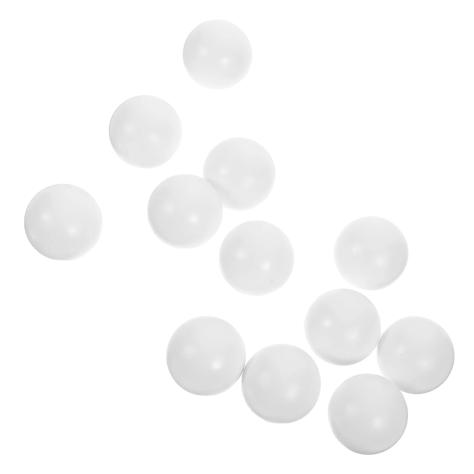 12 Pcs 미니 테이블 축구 공 Foosball 교체 구성 요소 데스크탑 엉덩이 플레이어