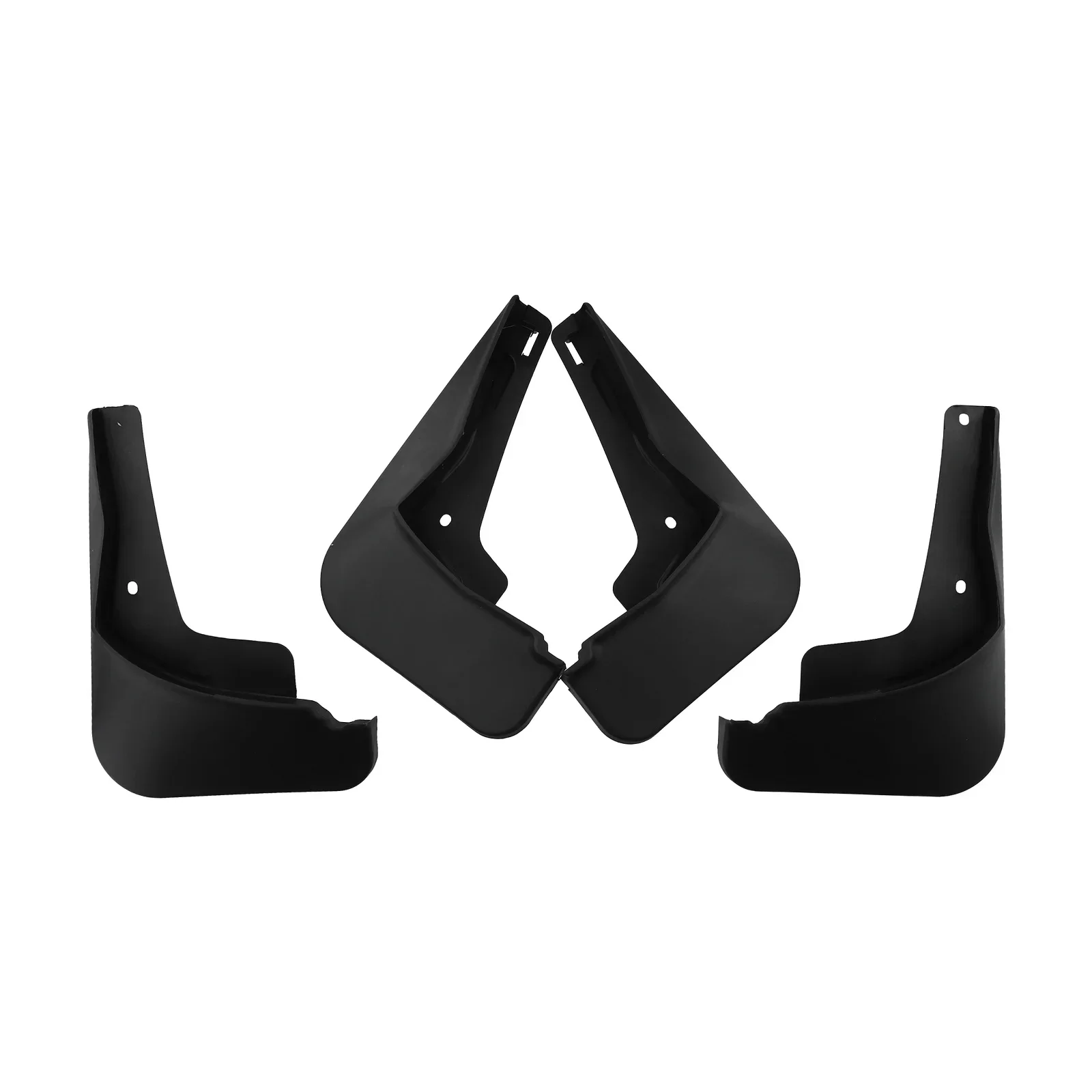 Stylish Visual Impact Effective Sediment Blockage 4Pcs Black Splash Guards Mud Flaps Guards for Hyundai Ioniq 6 2022+