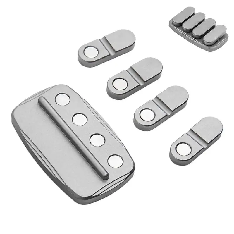 

Fidget Clicker Metal 4 Keys Fidget Clicker Haptic Slider Stress Relief Toys Easy To Carry Office Desk Toy For Calm And Attention