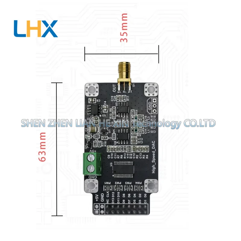 DAC904 14 bit 165M generation digital to analog converter module in stock brand new