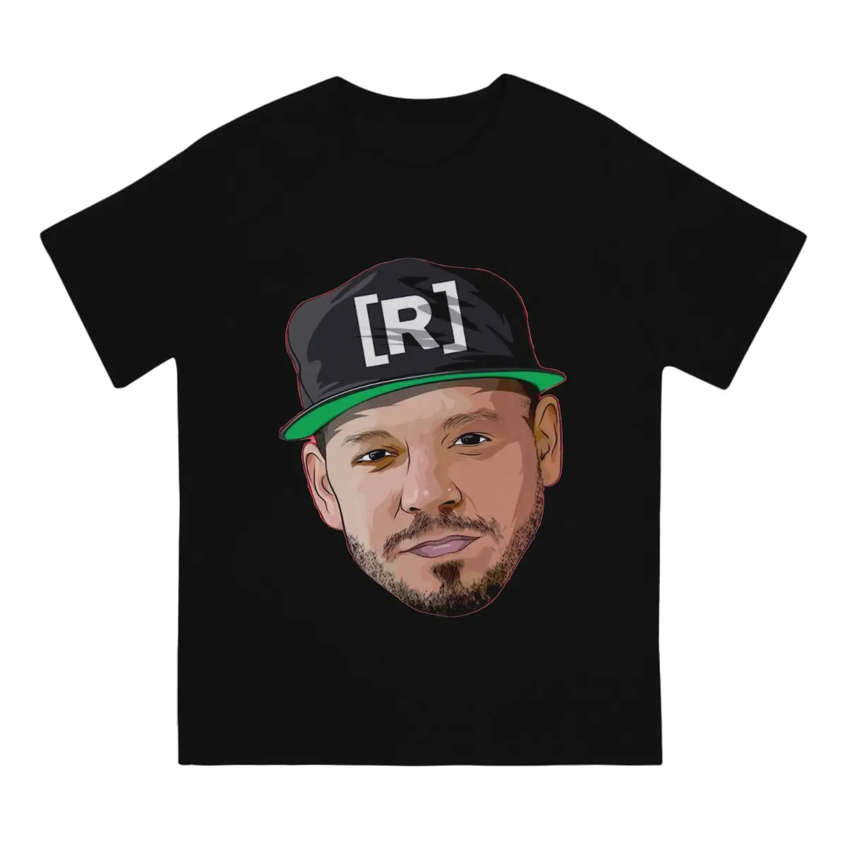 Residente Creative TShirt for Men Rap Music Round Neck Basic T Shirt Personalize Birthday Gifts Streetwear