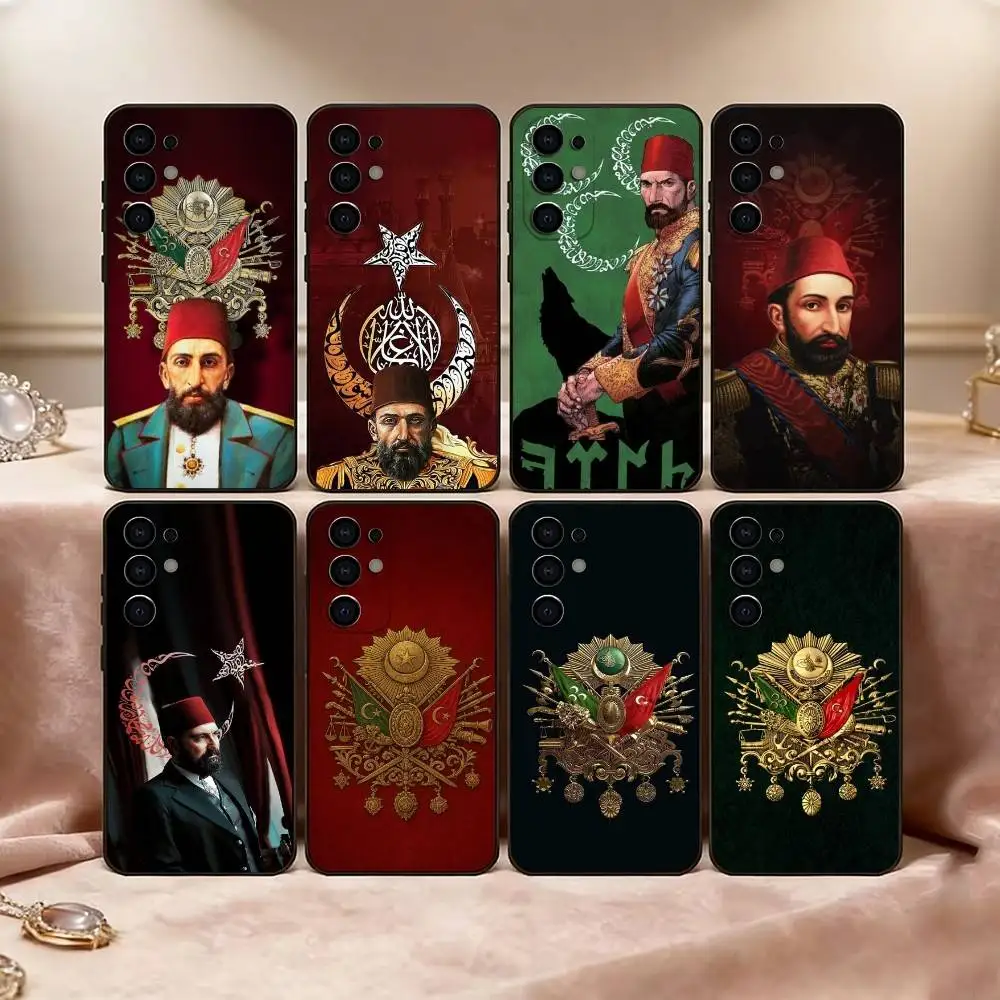 

Classic Empire O-Ottoman Phone Case Black Silicone Soft For Samsung S25,S24,S21,S22,S23,S30,Ultra,S20,Plus,Fe,Lite