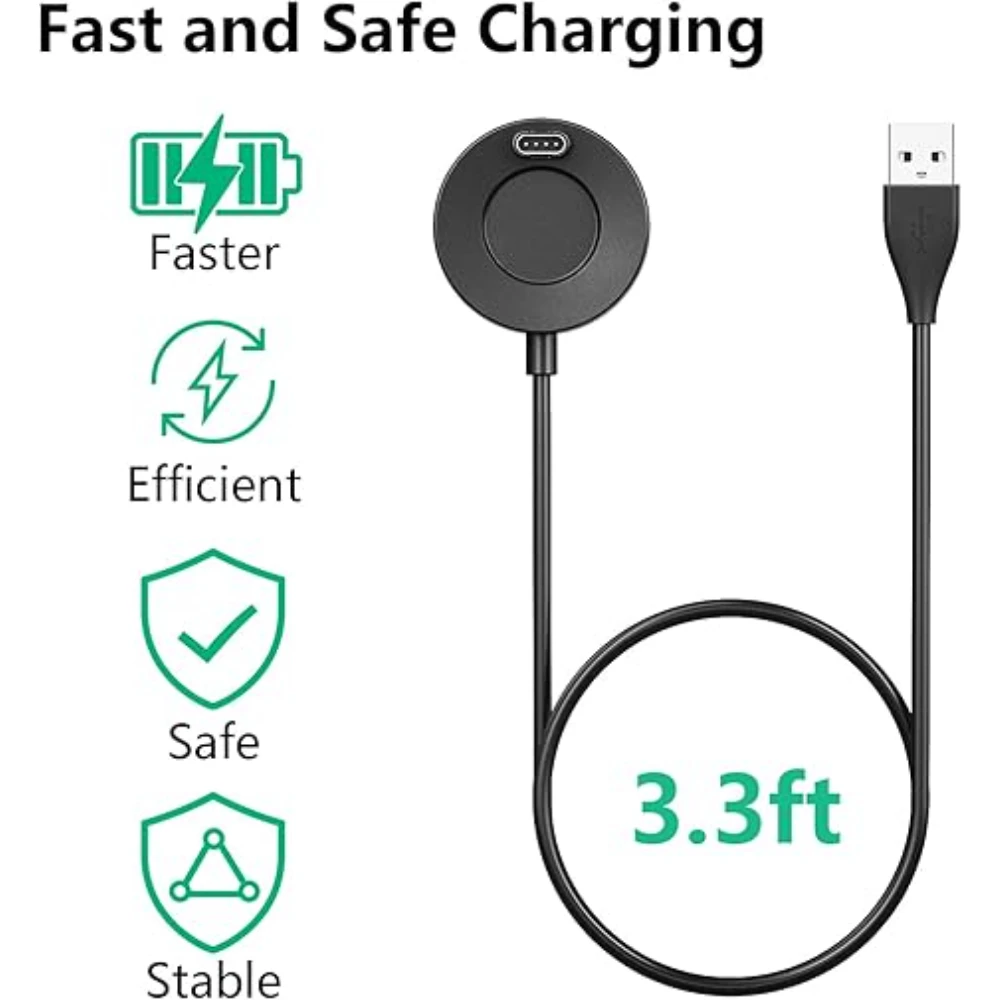 Für Garmin Forerunner 965 955 945 935 745 265 255 245 55 45 USB Ladegerät Smartwatch Lade Dock Kabel Ersatz Ladegerät – Detail 7
