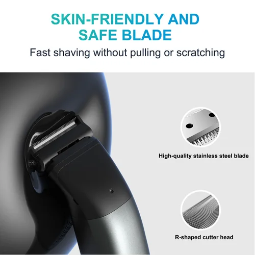 Imagen 2 del producto Cuchilla de repuesto Kensen para Tirmmer eléctrico S15, cuchilla de doble cara, cuchilla de afeitar para el cuerpo, cortadora de pelo y Barba, cuchillas cortadoras