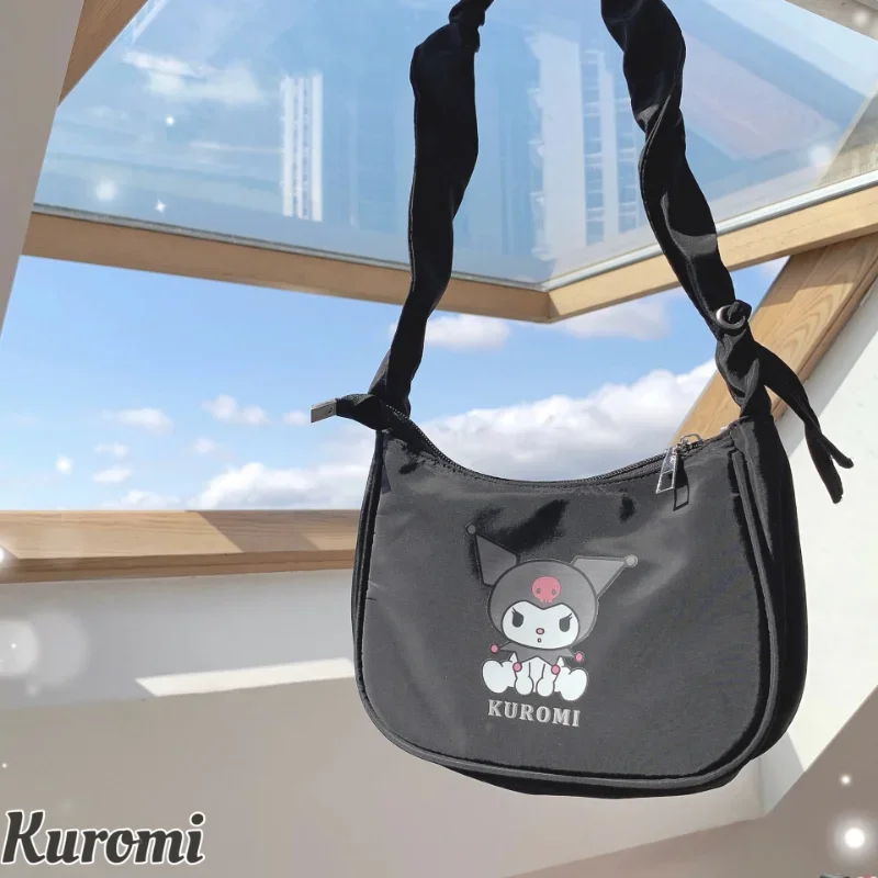 Sanrio-Bolso de mano de Hello Kitty Clow M Melody, bandolera ligera con dibujos animados, para perro, novedad