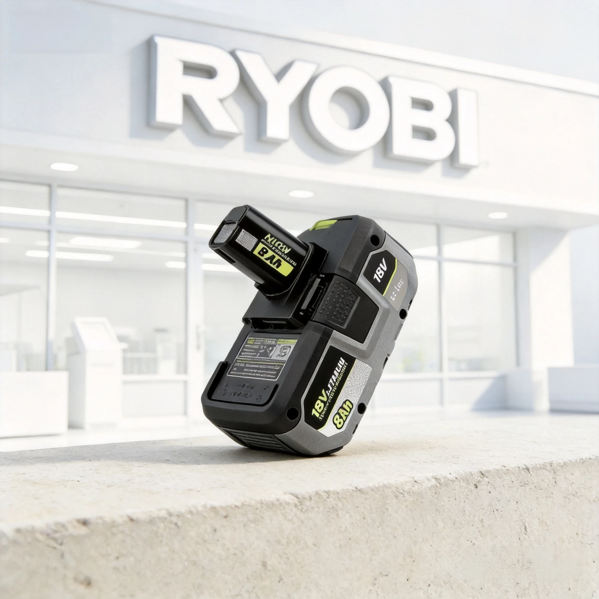 18V Replacement Lithium Battery for RYOBI P108 P109 High Performance Power Tool Battery Pack No Memory Effect Low Self Discharge