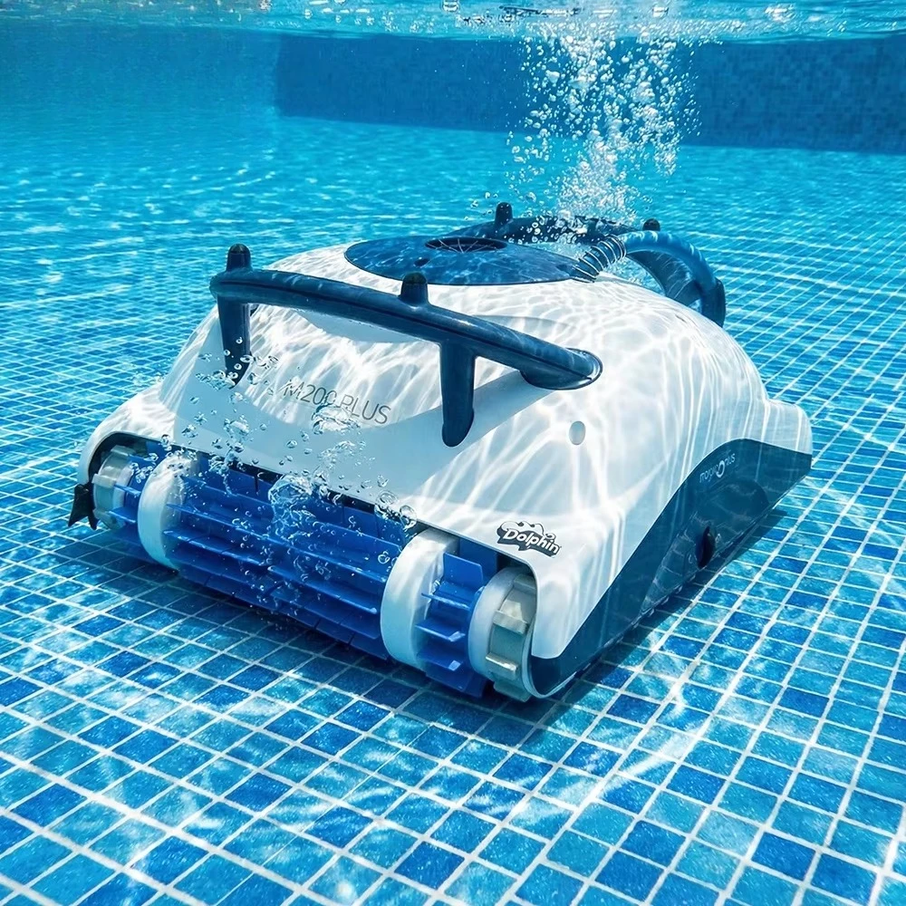 

Smart Robotic Pool Cleaner for Home Swimming Pools, Automatic Pool Vacuum for Easy and Efficient Pool Maintenance