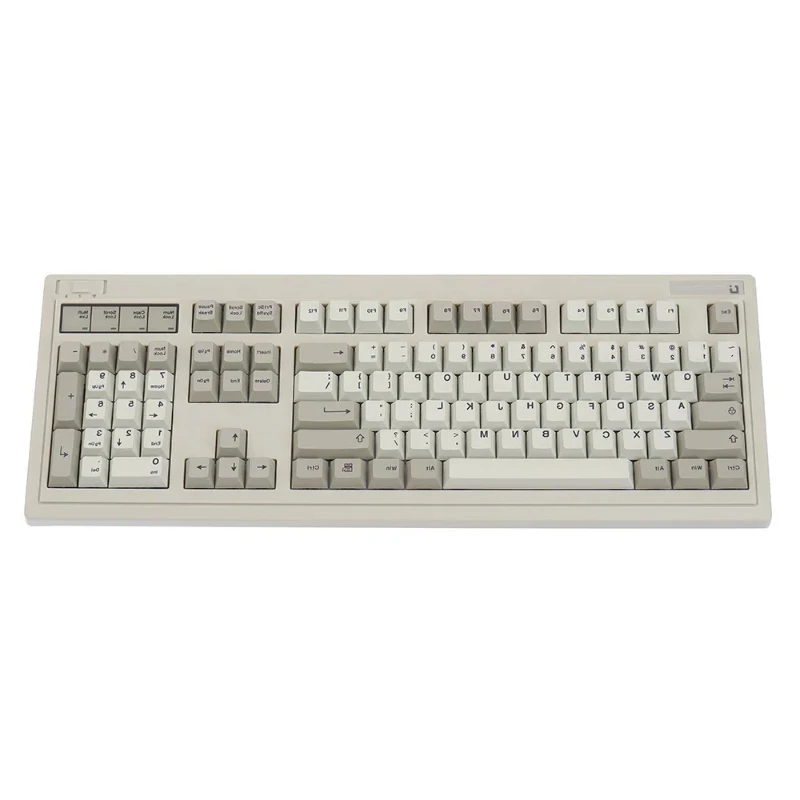 B-M Classic Vintage Gray 9009 Sublimation PBT Keycaps FILCO G80-3000 104 87 98 99 Keys