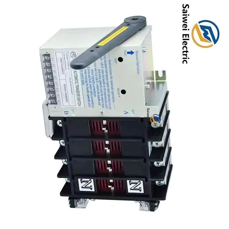 Automatic Transfer Switch ATS 0306-4969-02 31A 0306-4993-01 63A Selector Switch Changeover Kit for Backup Power Systems