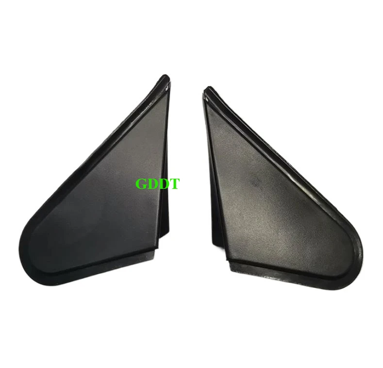Garnish Mirror Pillar Trim for Toyota RAV4 2014-2019 Triangle Plate for Rav4  Black Cover 1 Piece choose left or right