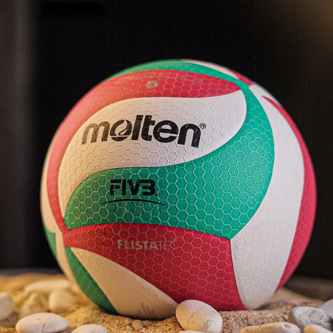 FLISTATEC-pelota de voleibol Original, pelota de PU, tamaño 5, para estudiantes, adultos y adolescentes, competición, entrenamiento, interior y exterior