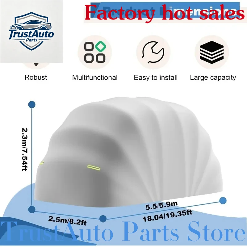 TrustAuto Parts Store Is Having A Hot Sale Heavy Retractle Car Awning Stainls Steel Carport With Semi-Automatic Foldle Du