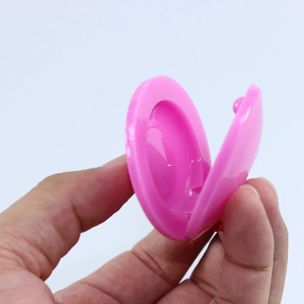 

10Pcs Plastic Castanet Musical Instruments for Kids Early Education Colorful Percussion Playthings Music Teaching Aid